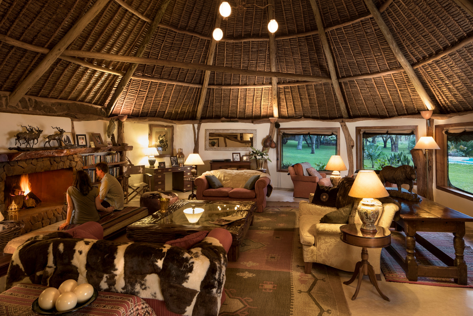 Sirikoi Lodge Sirikoi Lodge: Gemeinschaftslounge