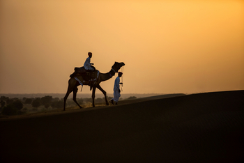 Sujan The Serai: Kamelritt durch die Sanddünen