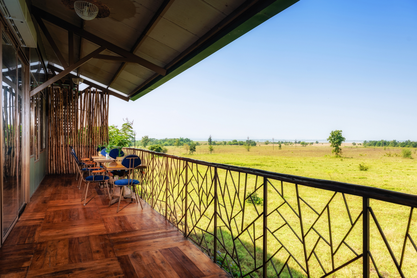 Tadoba Jungle Camp Tadoba Jungle Camp: Private Veranda