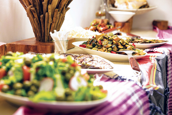 Astove Coral House: Salate