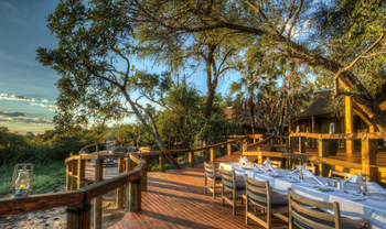 Camp Okavango: Essbereich