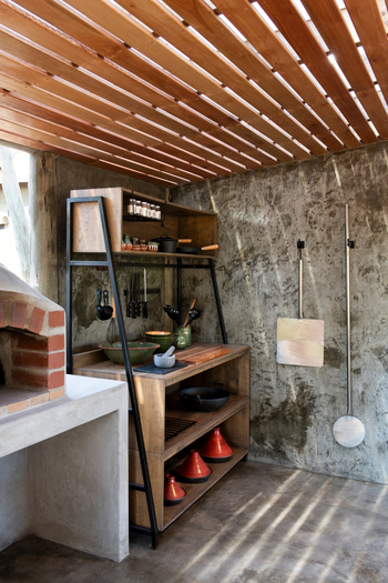 Khwai Lediba Camp: Anrichte