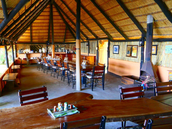 Ndhovu Safari Lodge: Speisesaal