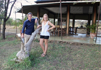 Richard's River Camp: Camp-Managerpaar