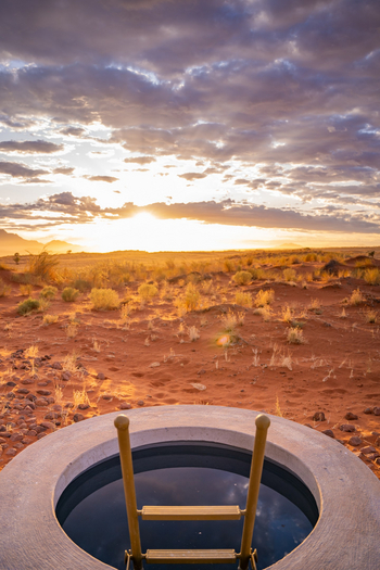 Wolwedans Dune Camp: Eistieg in den CHiller