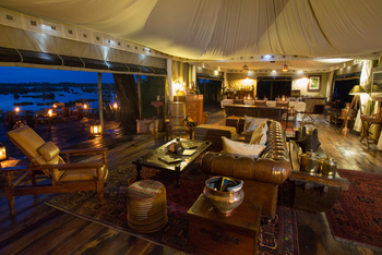 Zarafa Camp: Sitzgruppe