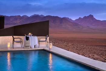andBeyond Sossusvlei Desert Lodge: Suite - Privates Dinner