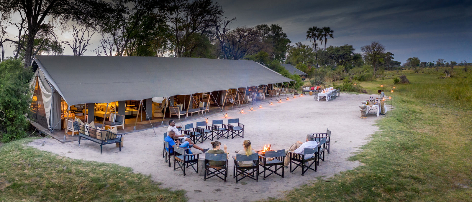 Gomoti Plains Camp Gomoti Plains Camp: Zentrale Einrichtungen