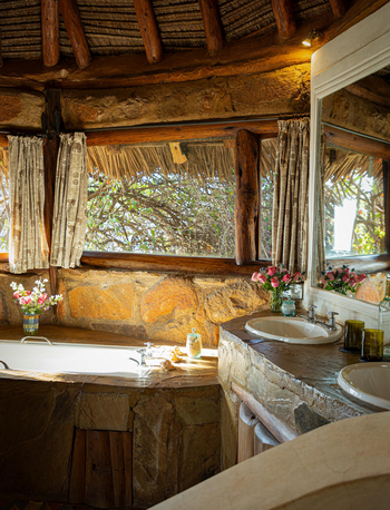 Borana Lodge Borana Lodge: Badezimmer Room 1