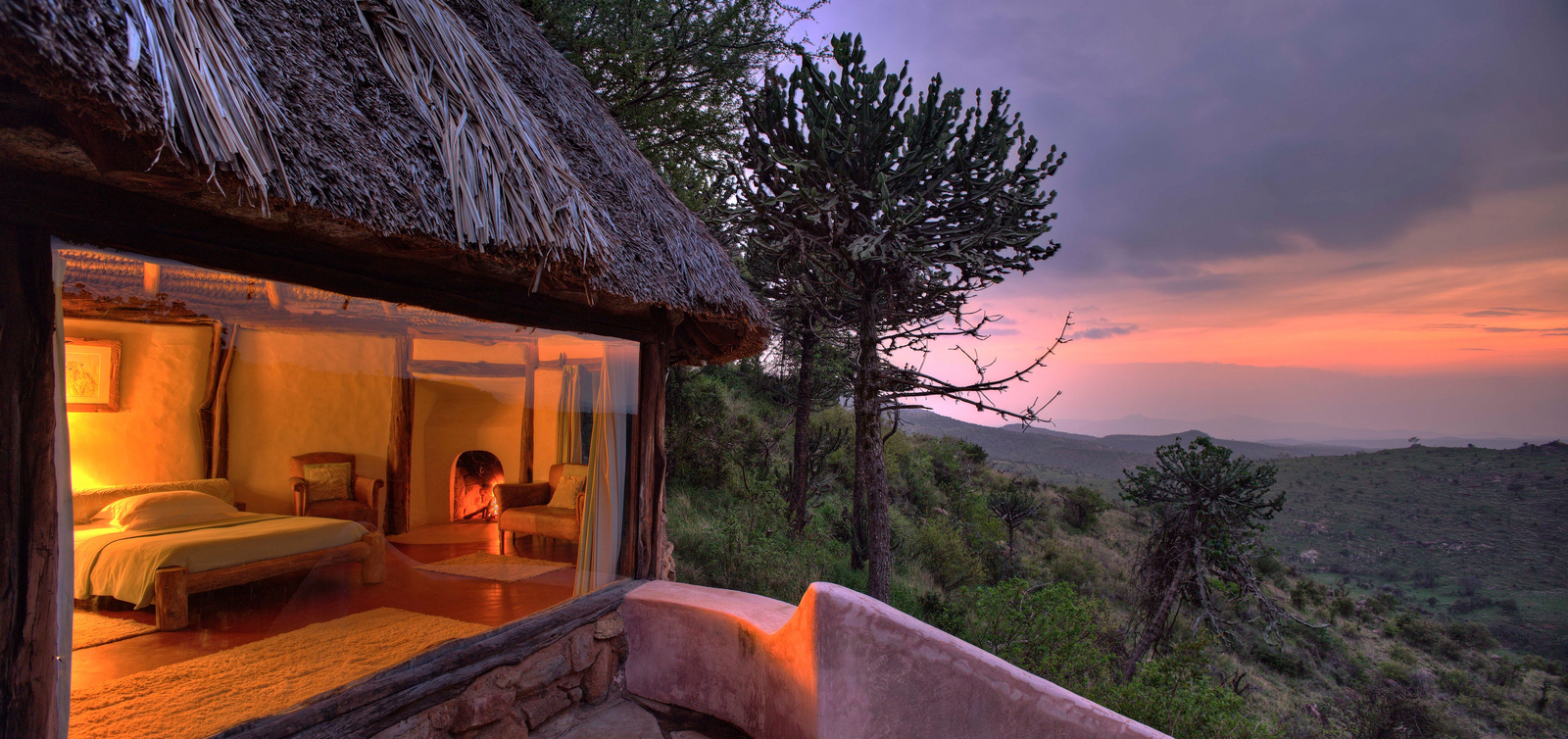 Borana Lodge Borana Lodge: Blick in das Schlafzimmer Room 2