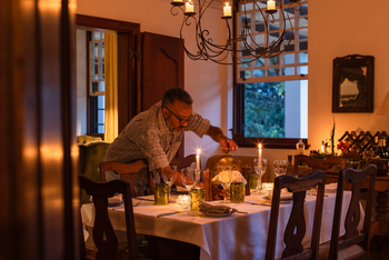 Shebas Secret Garden: Dinner