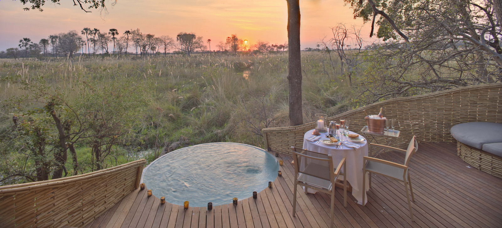 andBeyond Sandibe Okavango Safari Lodge andBeyond Sandibe Okavango Safari Lodge: Private Plunge Pool
