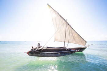 Alfajiri Villas Alfajiri Villas: Segelboot