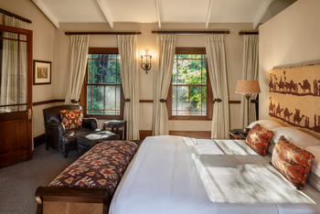 Baines River Camp: Gästechalet mit Sessel