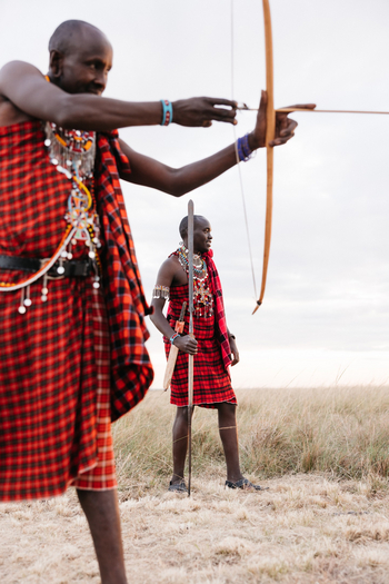 Elewana Elephant Pepper Camp Elewana Elephant Pepper Camp: Holzbogen