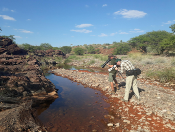 Etendeka Mountain Camp Etendeka Mountain Camp: Seltenes Wasser