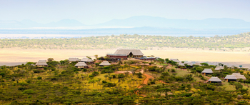 Lahia Tented Lodge: Camp und Landschaft