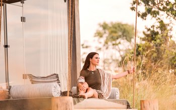Nimali Mara Camp: Terasse genießen