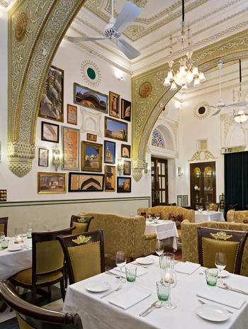 Samode Haveli: Dining