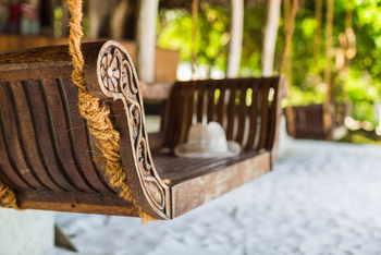 The Manta Resort: Schaukel