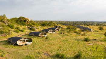 Warangi Ridge: Luftbild