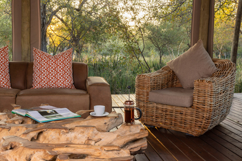 Boteti Tented Safari Lodge: Lounge