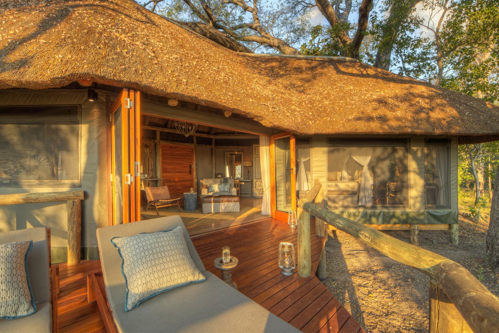 Camp Moremi Camp Moremi: Gästezimmer