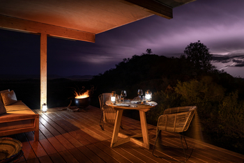 Habitas Namibia Habitas Namibia: Privates Abendessen