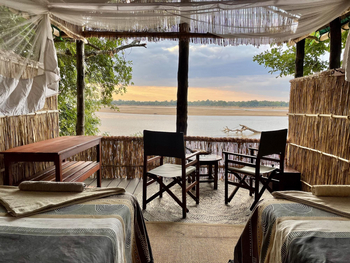 Island Bush Camp: Chalet mit Ausblick