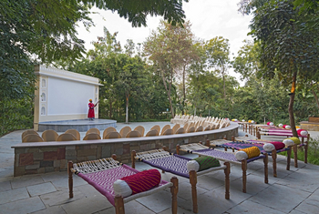 Nahargarh: Bühne und Amphitheater