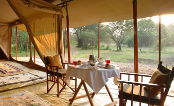 Naibor Camp: Naibor Wilderness Camp Frühstück