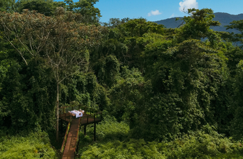 One and Only Nyungwe House: Clubhouse Terrasse