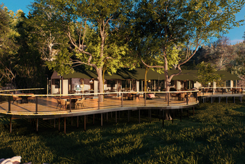 Rekero Camp: Architektenskizze