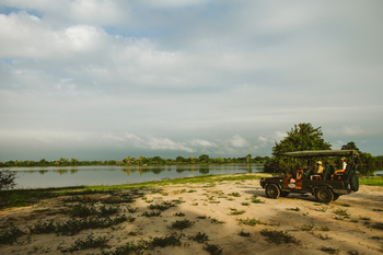 Rufiji River Camp: Jeep