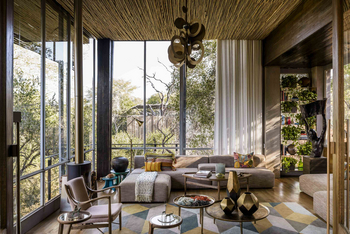 Singita Sweni Lodge: Lounge