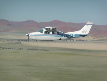 Sossusvlei Lodge: Cessna