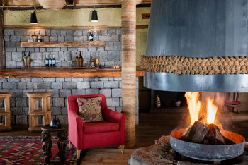 Volcanoes Virunga Lodge: Lounge