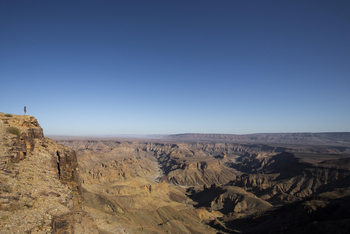 Canyon Lodge: Blick in den Canyon