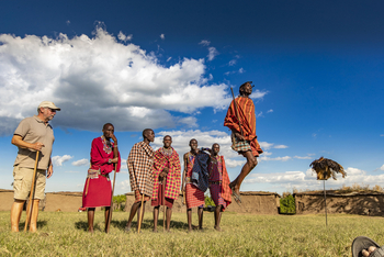 Karen Blixen Camp: Massai-Männer