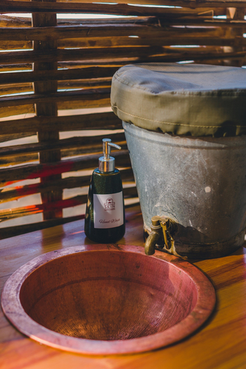 Kutali Camp Kutali Camp: Gästezelt - Waschbecken