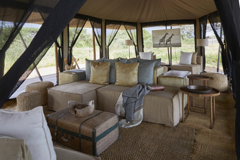 Legendary Mila Tented Camp: Lounge