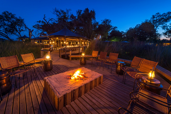 Little Vumbura Camp: Boma