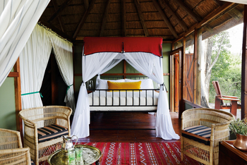 Mapula Lodge: Doppelbett