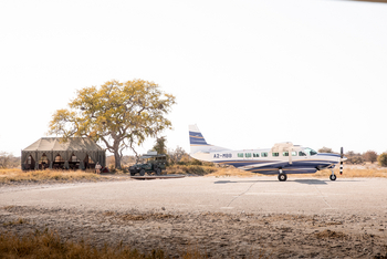 Camp Kalahari Camp Kalahari: Airstrip