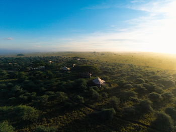 Olmara Camp: Luftbild