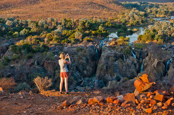 Omarunga Epupa Falls Camp: Landschaft von oben