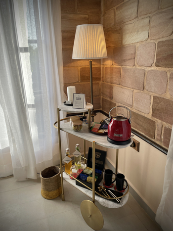 The Postcard Gir Wildlife Sanctuary: Coffee Station