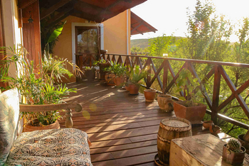 Ti Melen Guesthouse: Balkon