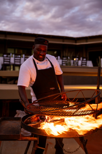 Wolwedans Desert Lodge: Braai
