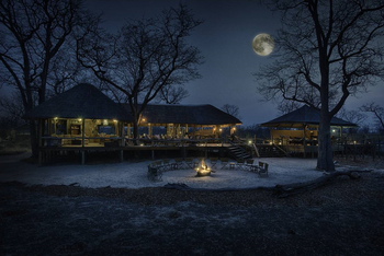 Elephant Pan Camp: Feuerstelle